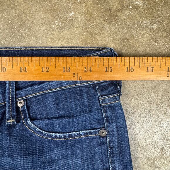 Citizens of Humanity Dita Jeans Womens 27 Petite Bootcut Leg Dark Wash USA - Picture 12 of 15